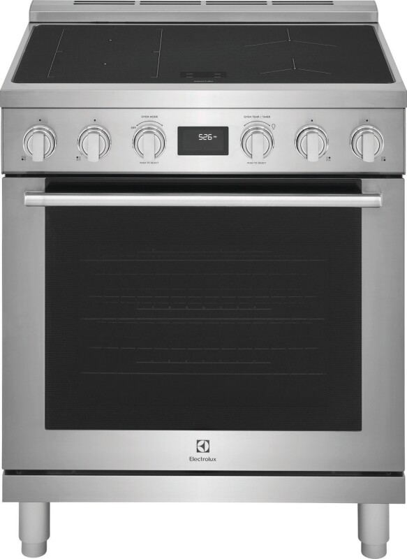 30" Induction Freestanding Range view 3