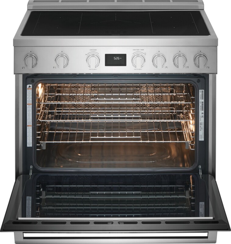 36" Induction Freestanding Range view 10