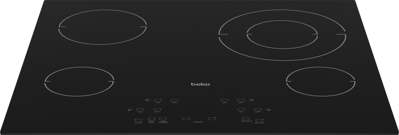 24" Built-In Electric Cooktop with 4 Burners and Touch Control ECTM24102