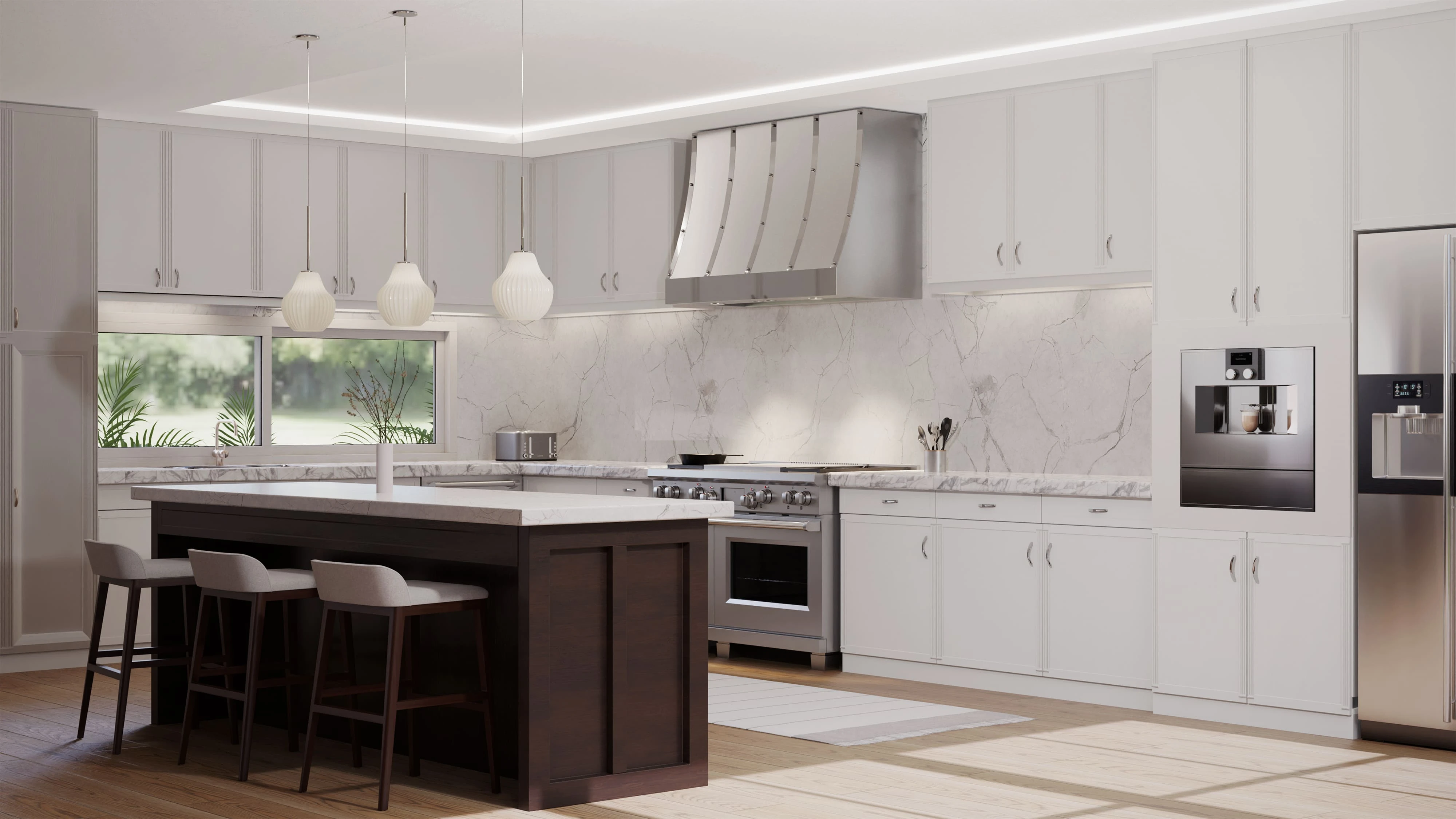Catania 36" Wall-mount Range Hood ECTX36S1