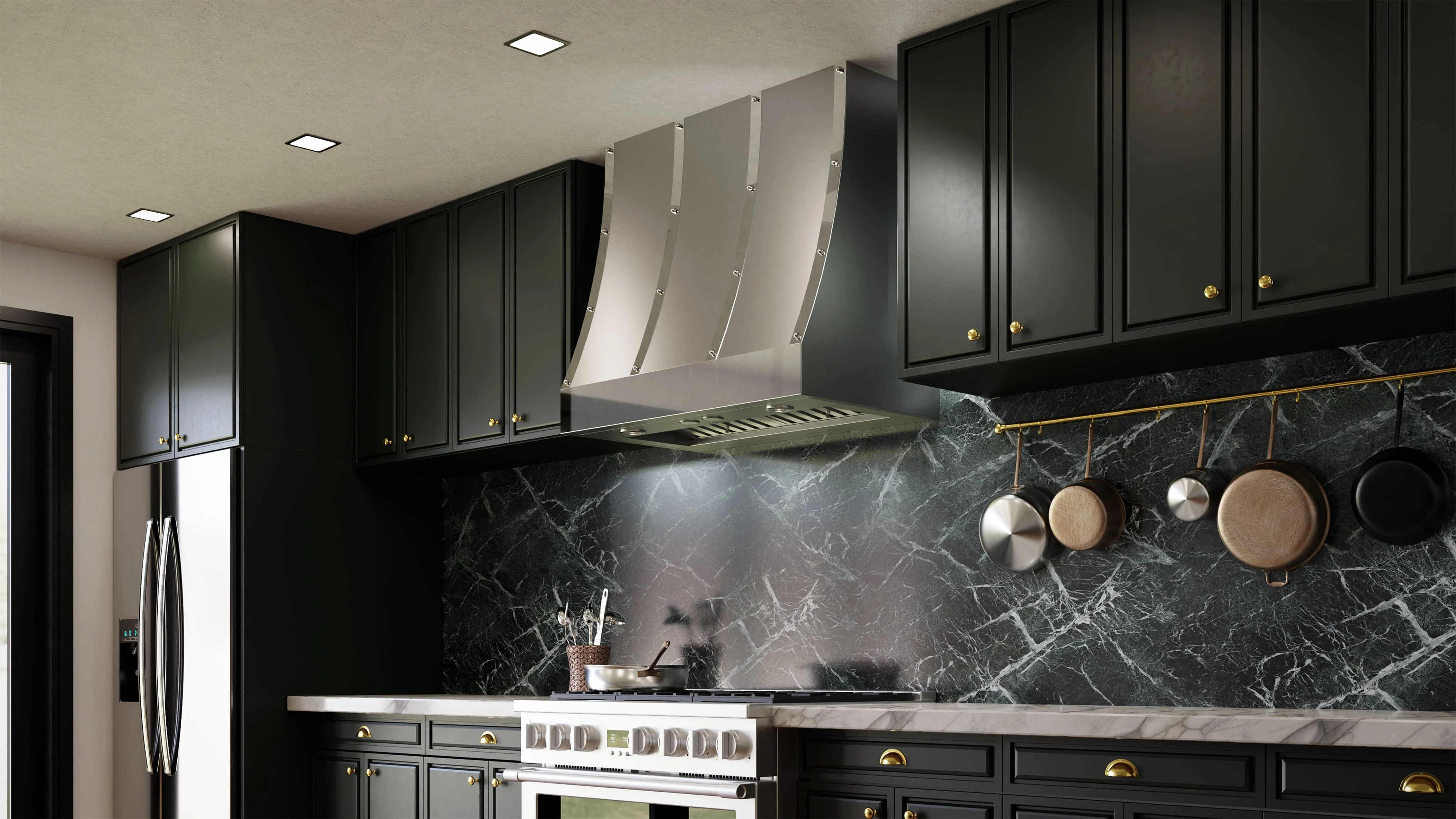 Catania 48" Wall-mount Range Hood ECTX48S1