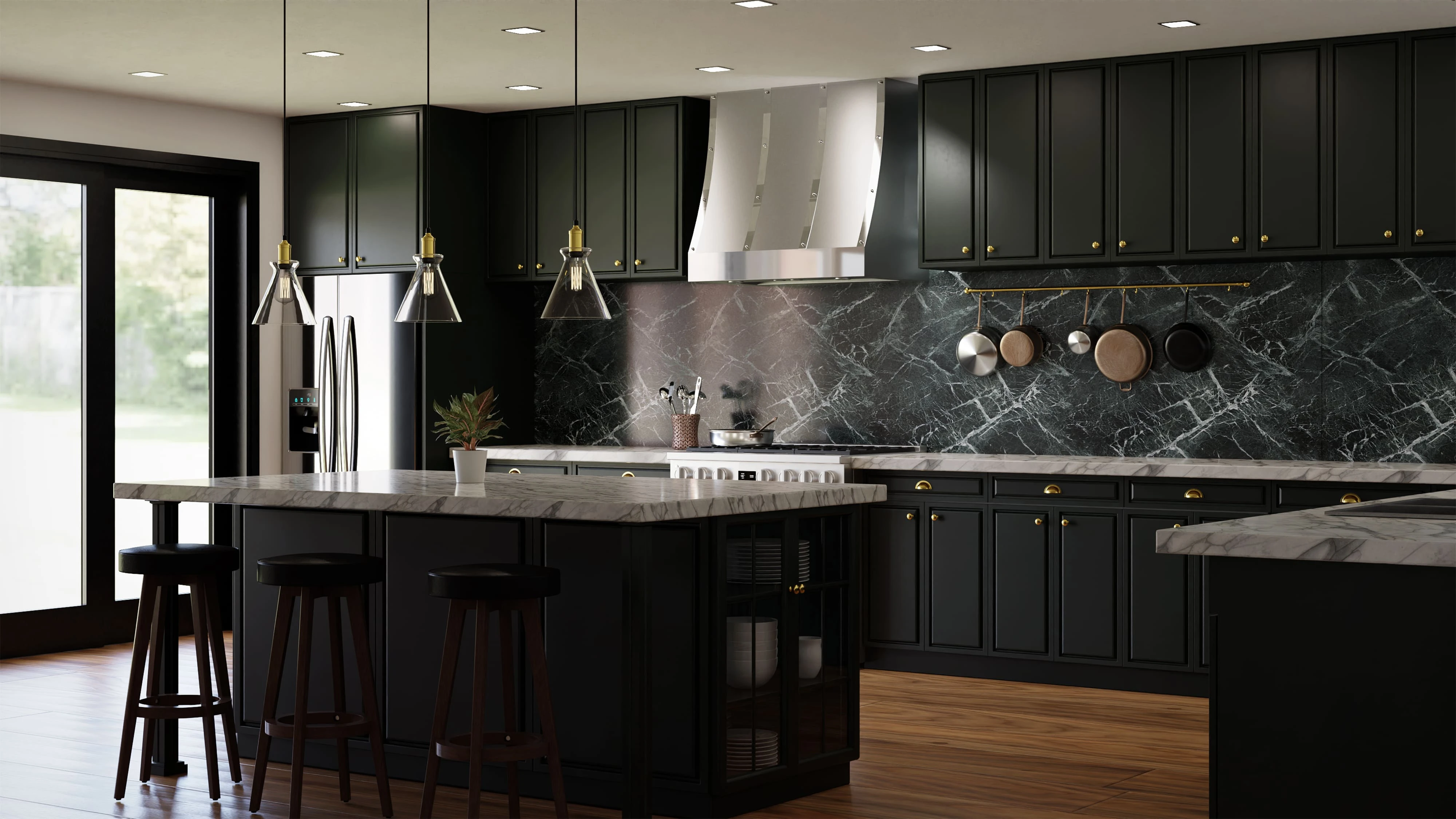Catania 48" Wall-mount Range Hood ECTX48S1