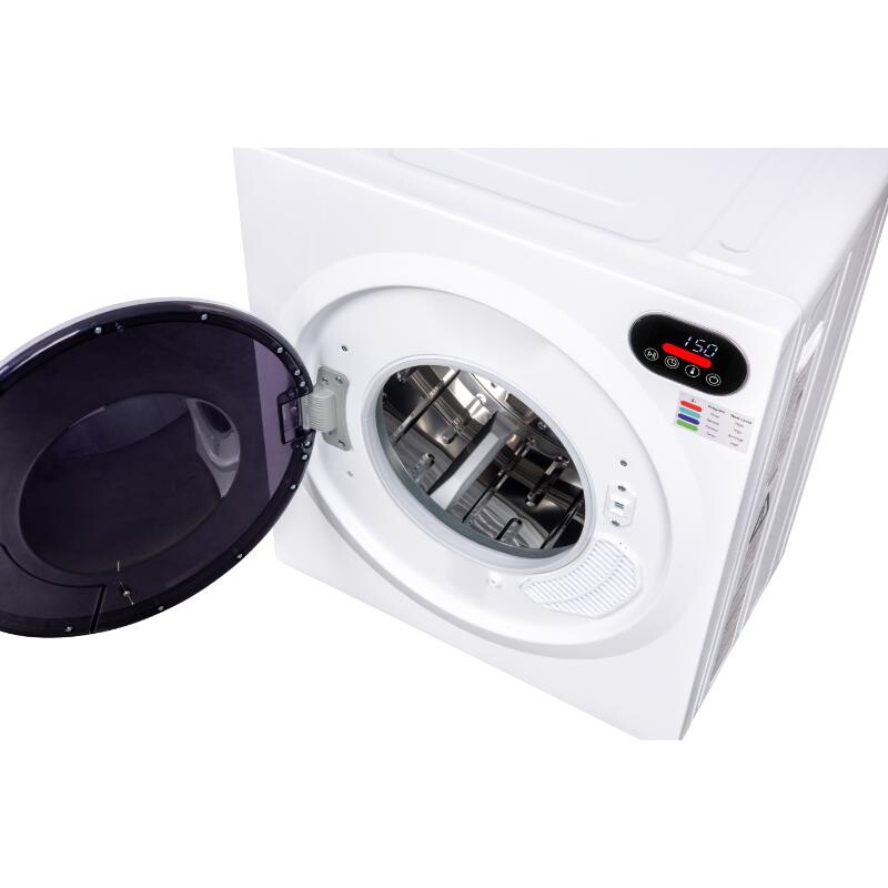 Ultra Compact Short Vented SENSOR Dryer 2.6cf/10lb LED Ops 110V/1400W ED848, product image 12 of 19
