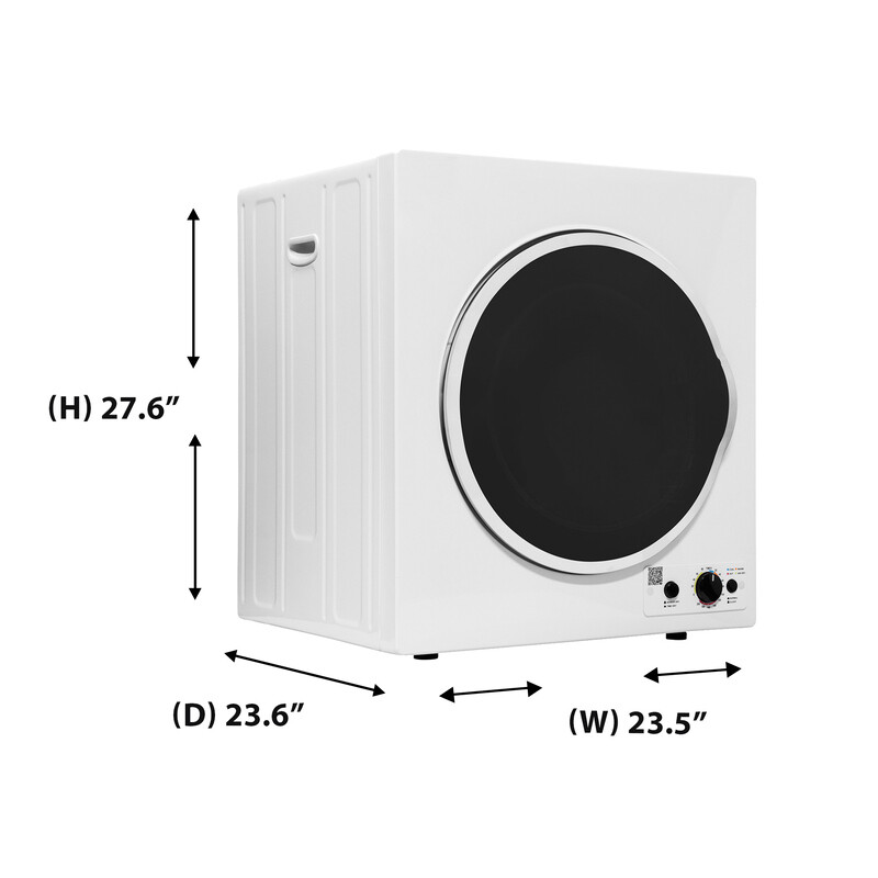 Compact Vented Sensor Dryer 3.5cf/13lbs 110V BOTTOM CONTROL ED850S, product image 15 of 17