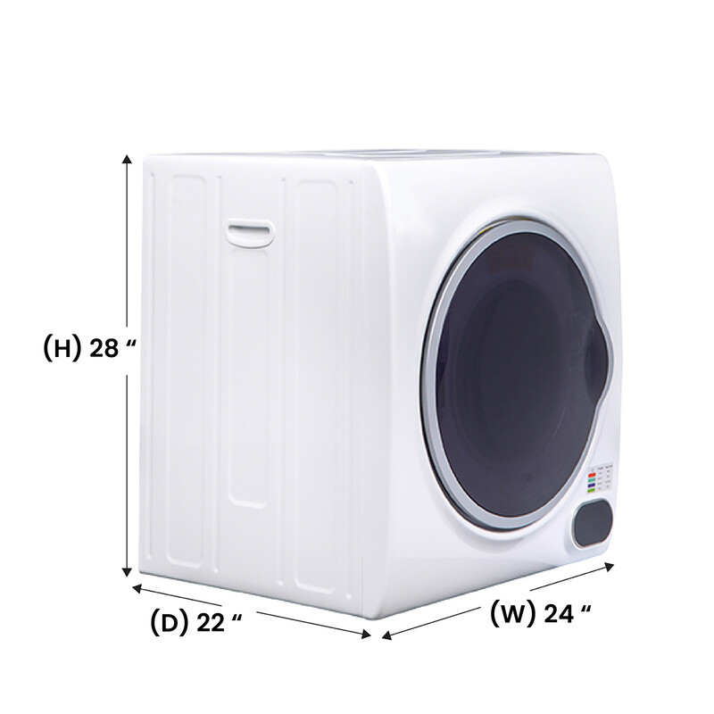 Compact Vented Sensor Dryer 3.5cf/13lbs 110V Bottom control DIGITAL ED852, product image 15 of 17