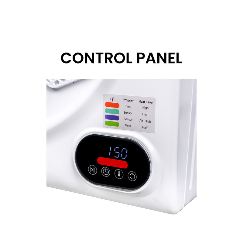 Compact Vented Sensor Dryer 3.5cf/13lbs 110V Bottom control DIGITAL ED852, product image 16 of 17