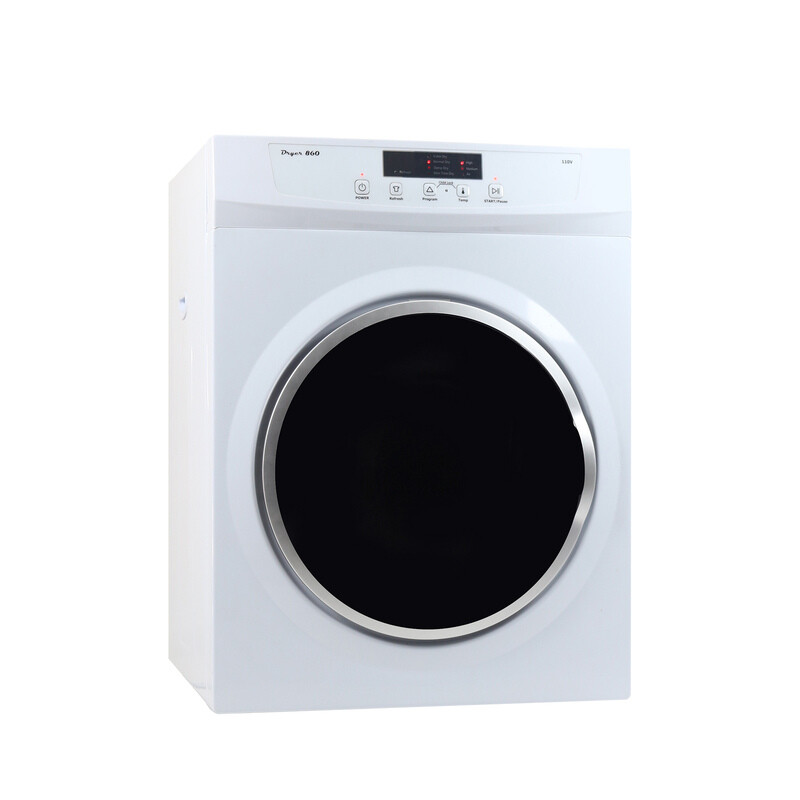 Standard 24 in Vented Dryer 3.5cf/13lb SENSOR Refresh Cycle 110V/1500W ED860, product image 7 of 19