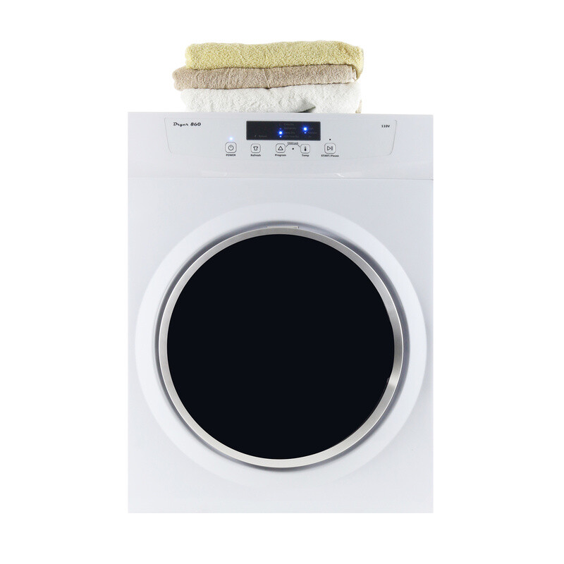 Standard 24 in Vented Dryer 3.5cf/13lb SENSOR Refresh Cycle 110V/1500W ED860, product image 13 of 19