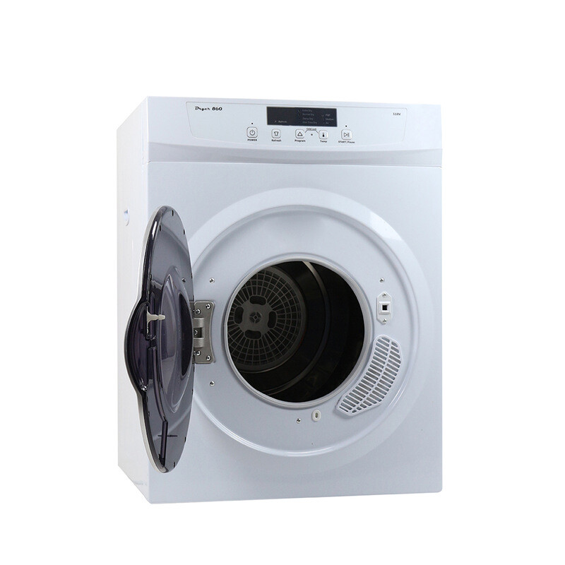 Standard 24 in Vented Dryer 3.5cf/13lb SENSOR Refresh Cycle 110V/1500W ED860, product image 16 of 19