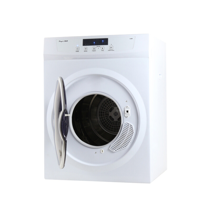 Standard 24 in Vented Dryer 3.5cf/13lb SENSOR Refresh Cycle 110V/1500W ED860, product image 17 of 19