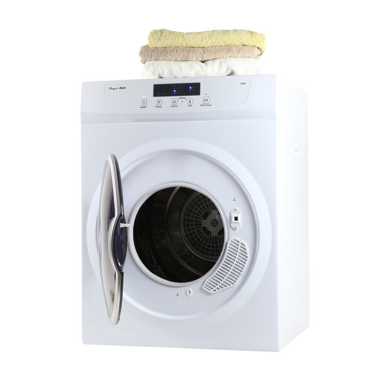 Standard 24 in Vented Dryer 3.5cf/13lb SENSOR Refresh Cycle 110V/1500W ED860, product image 18 of 19