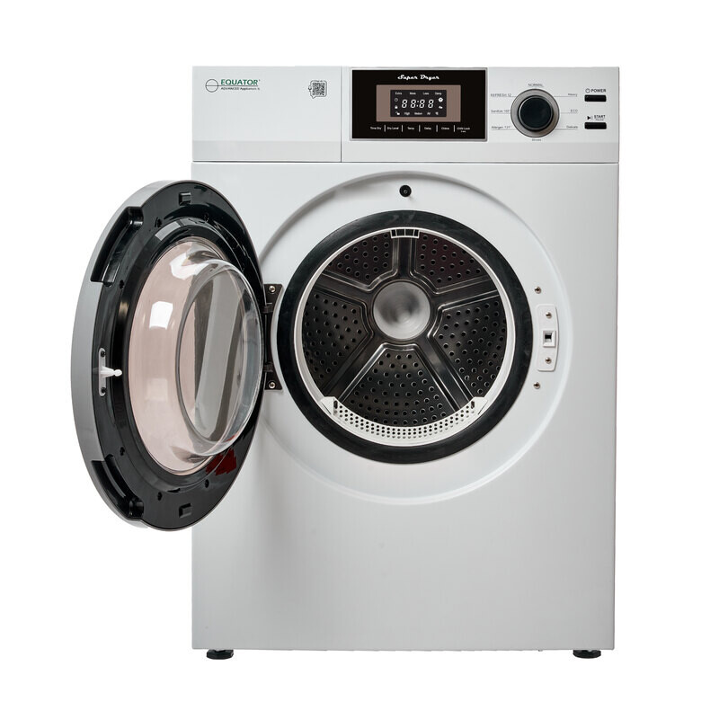 Premium Compact 24 in Vented Dryer 3.1 cu.ft SENSOR Sanitize Shoes 110V/1500W ED866