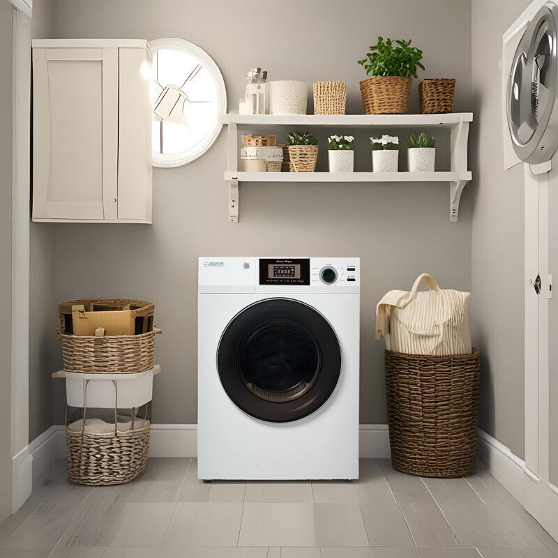 Premium Compact 24 in Vented Dryer 3.1 cu.ft SENSOR Sanitize Shoes 110V/1500W ED866