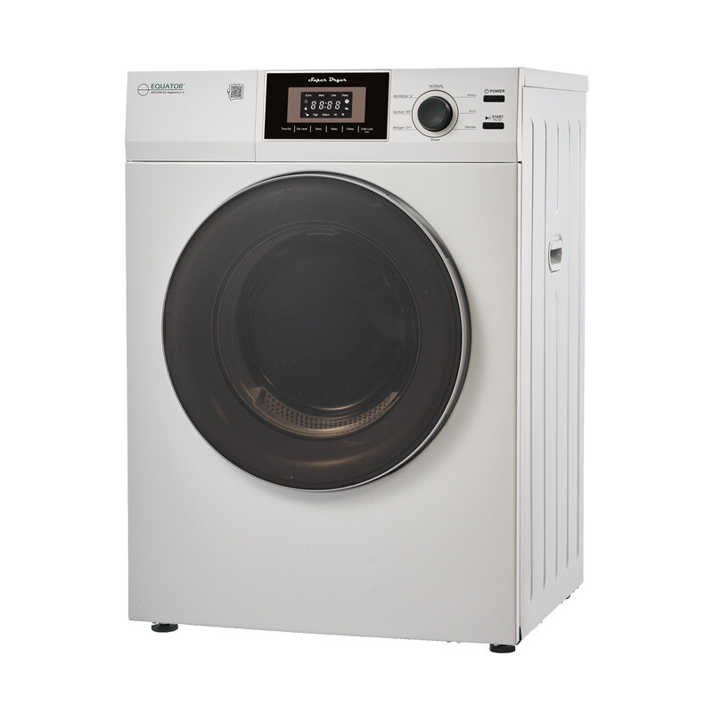 Premium Compact 24 in Vented Dryer 3.1 cu.ft SENSOR Sanitize Shoes 110V/1500W ED866