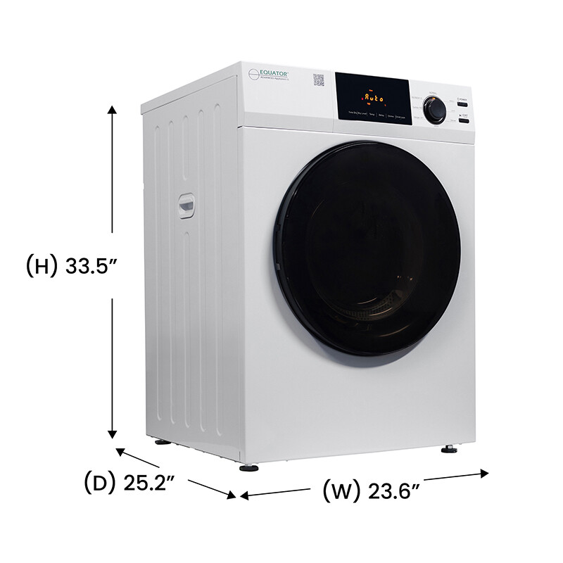 Deluxe 24 in VENTED Sensor Dryer SANITIZE 4 cu.ft Touch Control 110V DIGITAL ED870