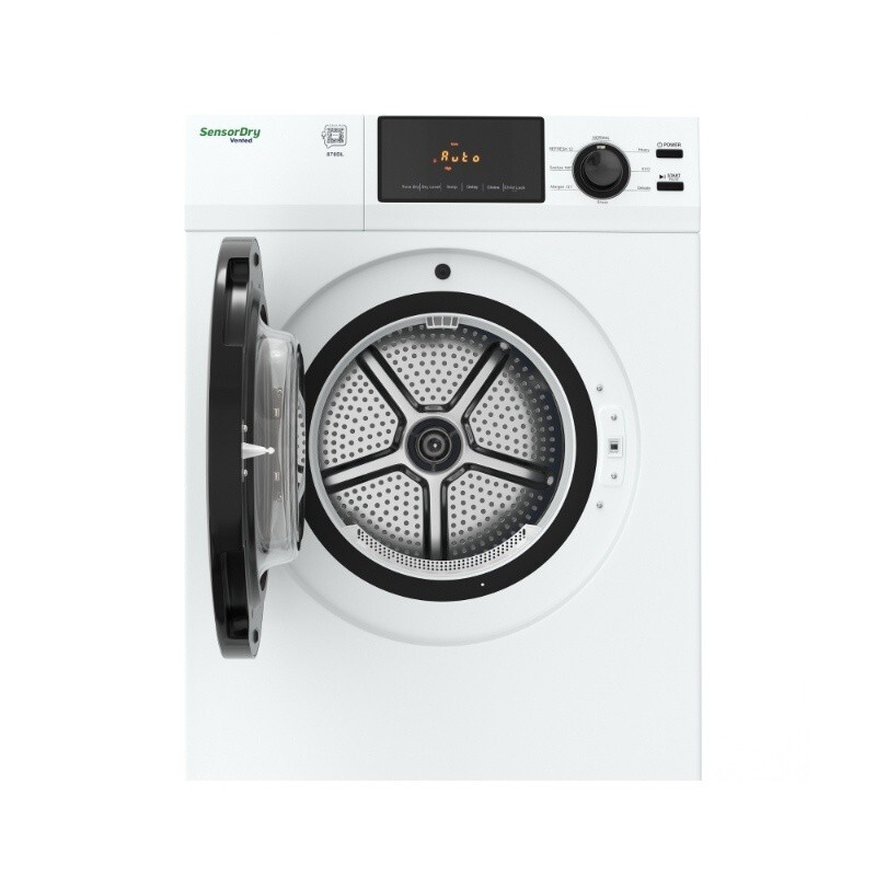 DELUXE 24 in VENTED Sensor Dryer w/Washer SOCKET 4cf/18lbs 110V ED870DL, product image 12 of 13