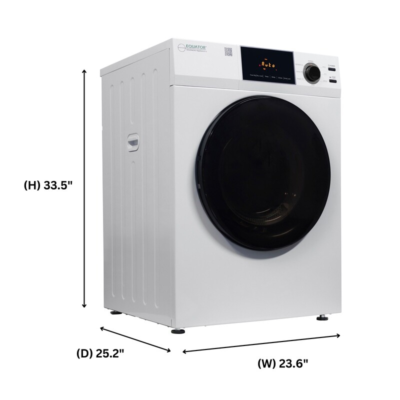 Deluxe 24 in 220V Vented SENSOR Dryer SANITIZE 4 cu.ft Touch Control DIGITAL ED880