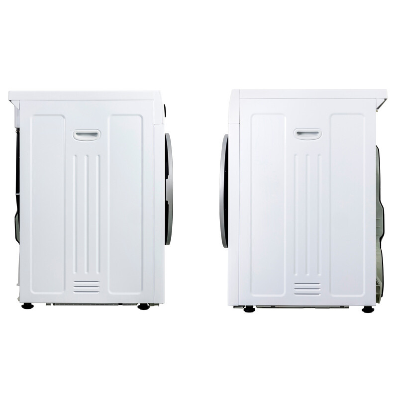 24 in HEAT PUMP DRYER 3.7 cf/20 lbs, Eco Sensor Ventless Sanitize 110V ED890HP