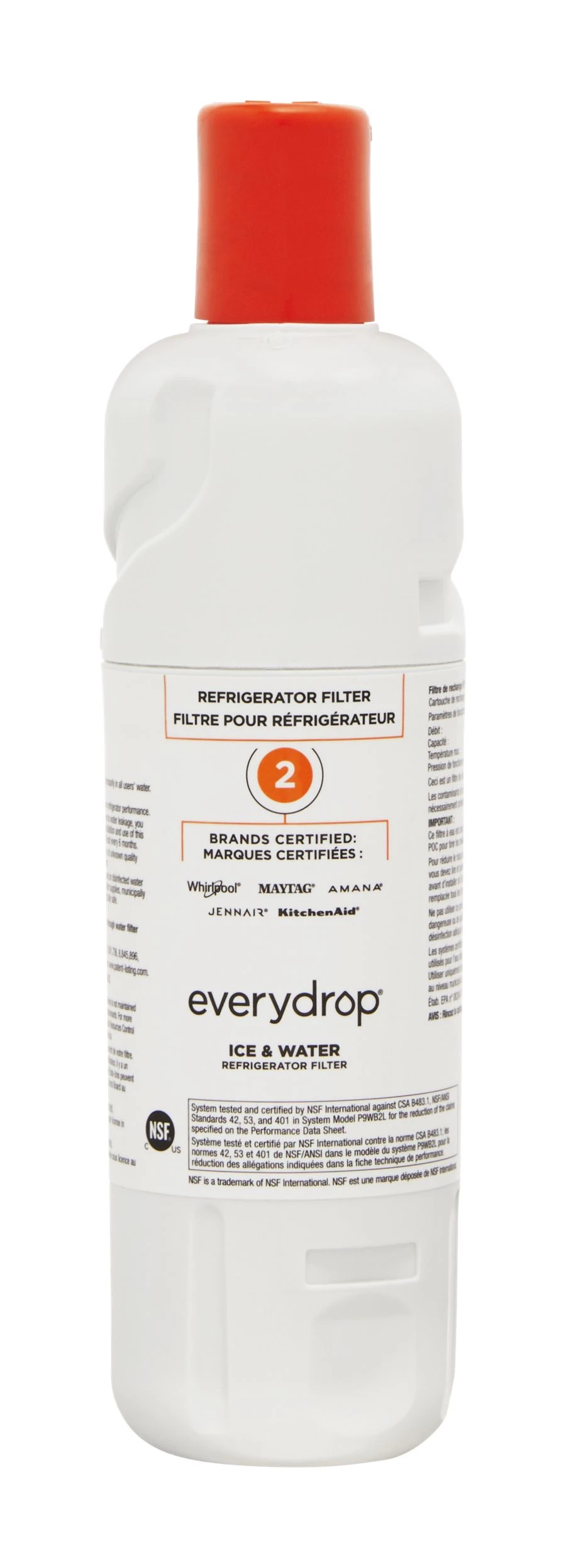 everydrop Refrigerator Water Filter 2 (Pack of 1) EDR2RXD1