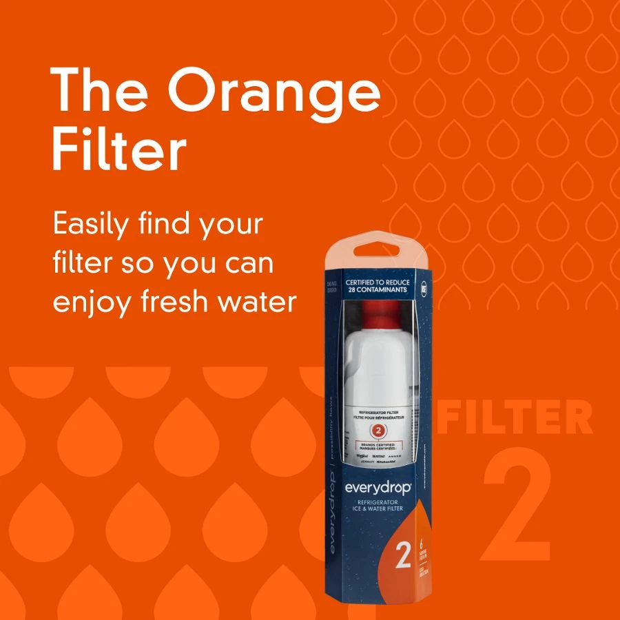 Everydrop® Refrigerator Water Filter 2 - Edr2rxd1 (pack Of 1) EDR2RXD1