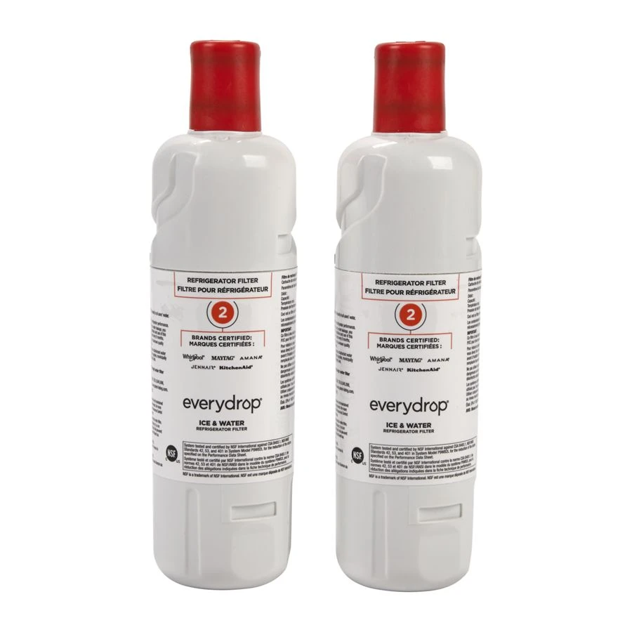 Everydrop® Refrigerator Water Filter 2 - EDR2RXD1 (Pack Of 2) EDR2RXV2P
