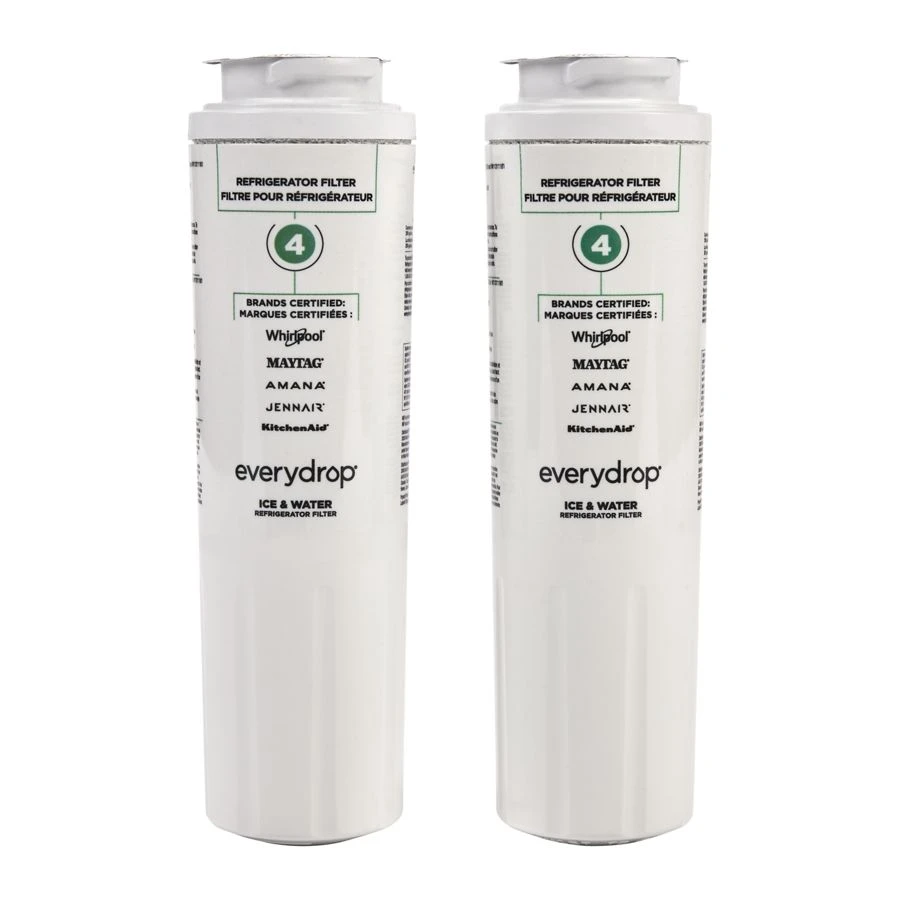everydrop Refrigerator Water Filter 4 - EDR4RXD1 (Pack of 2) EDR4RXD2