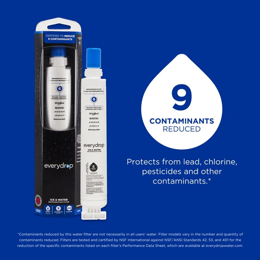everydrop® Refrigerator Water Filter 6 - EDR6D1 (Pack of 2) EDR6D2