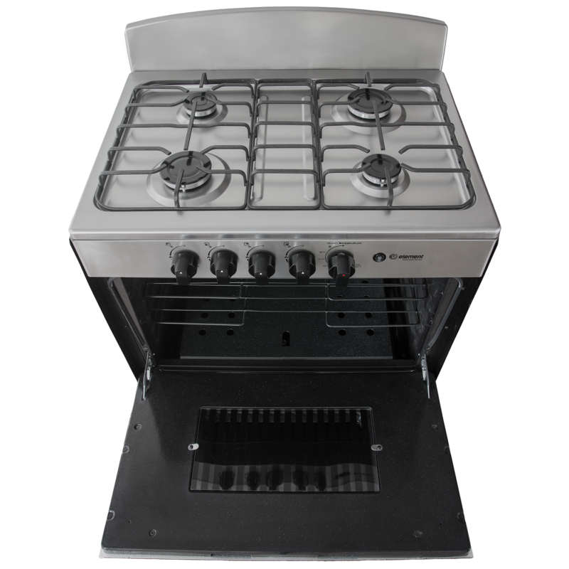 Element 4.0 Cu. Ft. 30” 4-Burner Gas Range - Stainless Steel (EEGR3A4MCCS) view 5