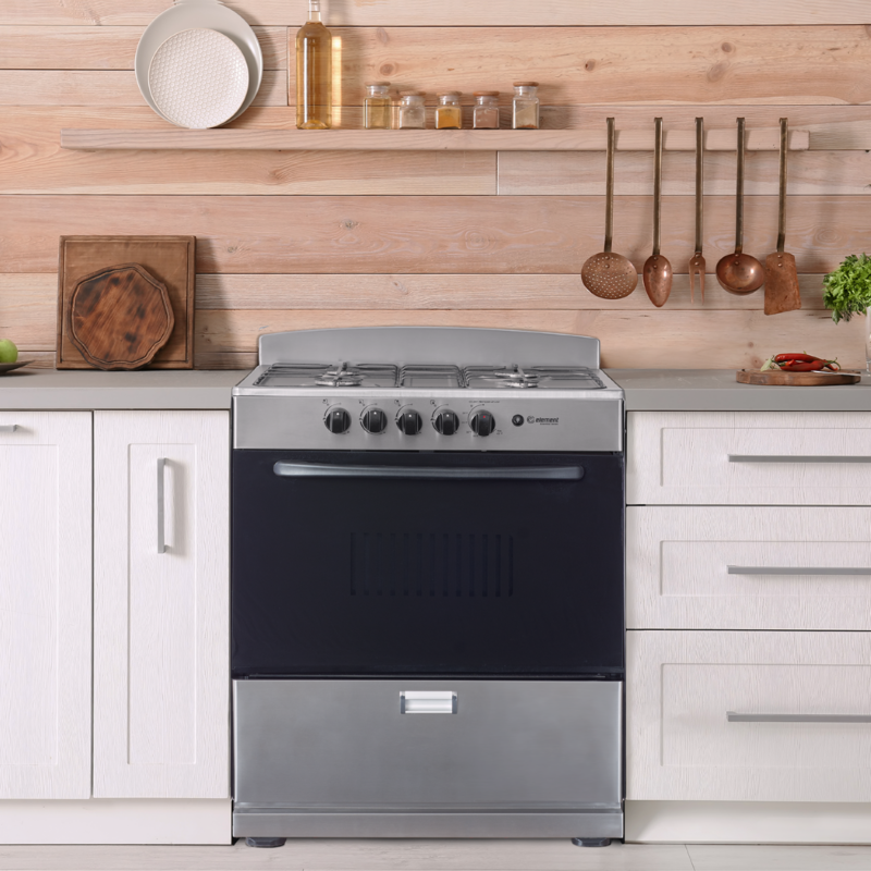 Element 4.0 Cu. Ft. 30” 4-Burner Gas Range - Stainless Steel (EEGR3A4MCCS) view 9
