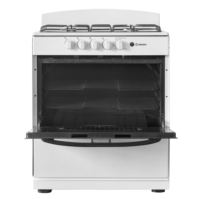 Element 4.0 Cu. Ft. 30” 4-Burner Gas Range - White (EEGR3A4MCCW) view 4