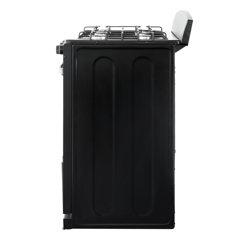 Element 4.0 Cu. Ft. 30” 6-Burner Gas Range - Black (EEGR3A6MCCB) view 7