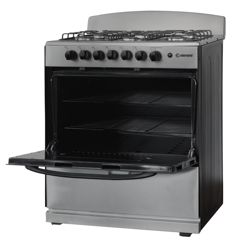 Element 4.0 Cu. Ft. 30” 6-Burner Gas Range - Stainless Steel (EEGR3A6MCCS) view 3