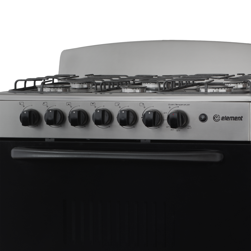 Element 4.0 Cu. Ft. 30” 6-Burner Gas Range - Stainless Steel (EEGR3A6MCCS) view 6