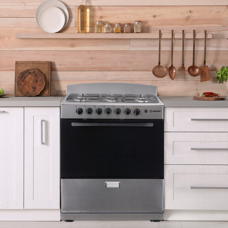 Element 4.0 Cu. Ft. 30” 6-Burner Gas Range - Stainless Steel (EEGR3A6MCCS) view 9