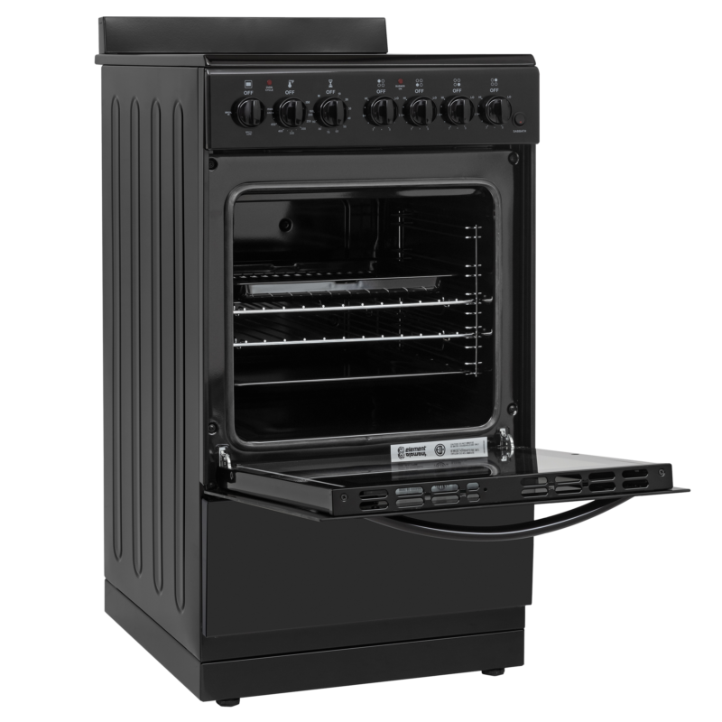 Element 1.9 Cu. Ft. 20” Electric Range - Black (EER204MSCB) view 2