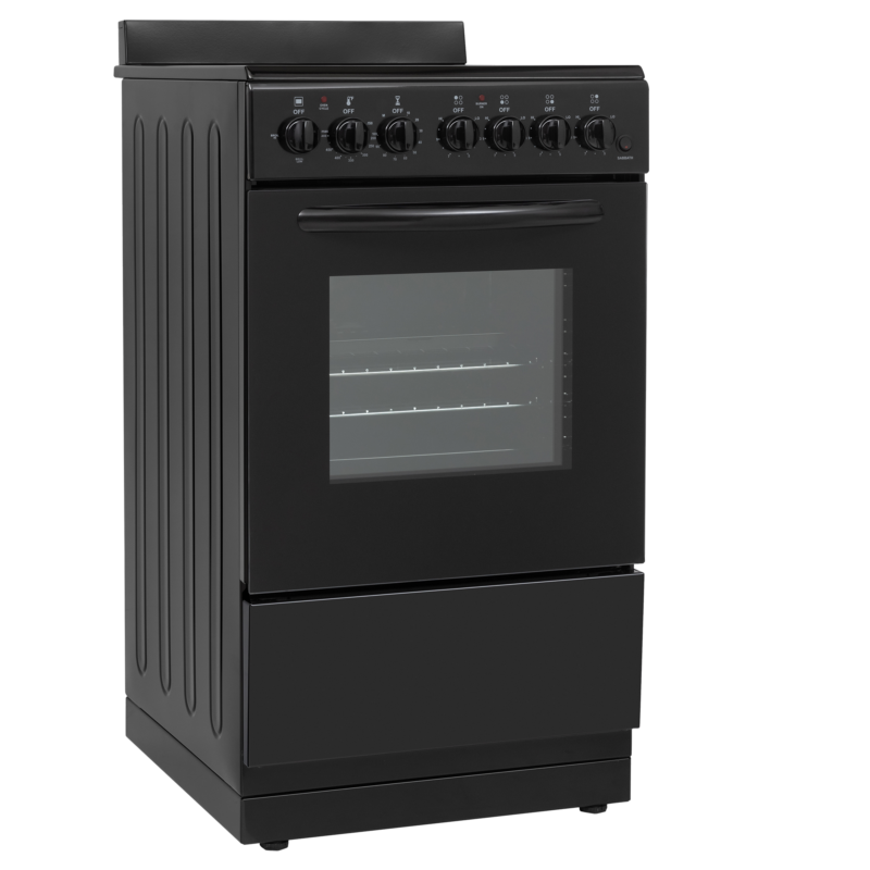 Element 1.9 Cu. Ft. 20” Electric Range - Black (EER204MSCB) view 3