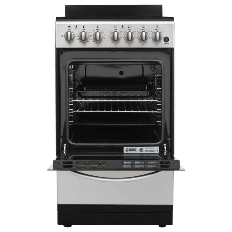 Element 1.9 Cu. Ft. 20” Electric Range - Stainless Steel (EER204MSCS) view 4