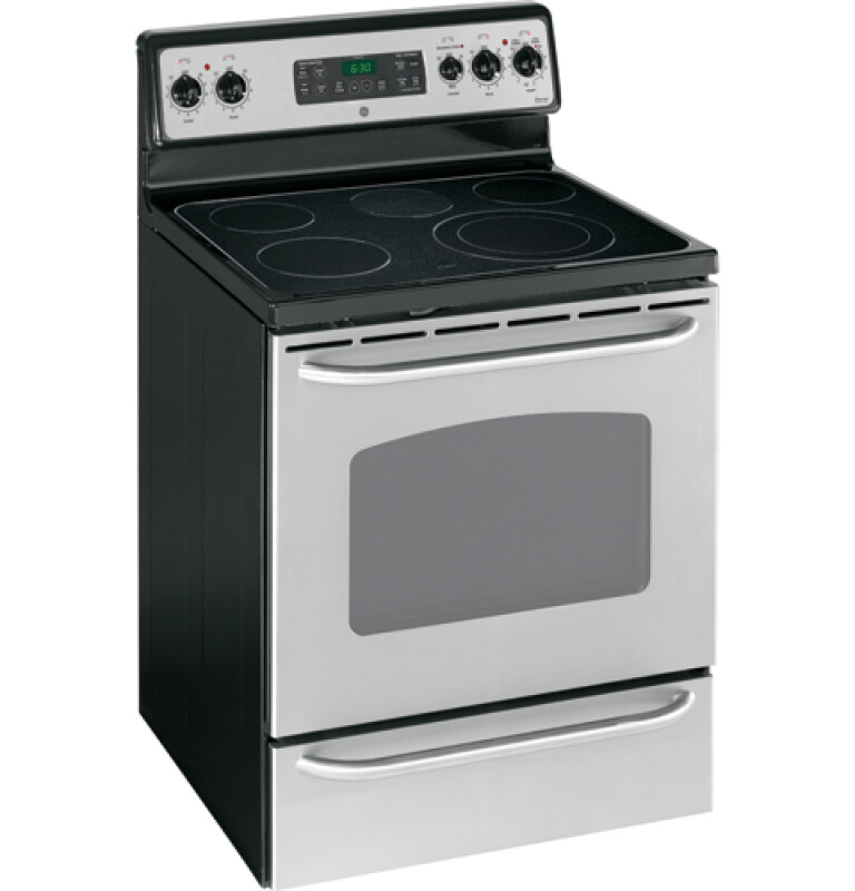 GE Eterna 30" Free-Standing Electric Range Stainless Steel EER3001LSS Picture 1