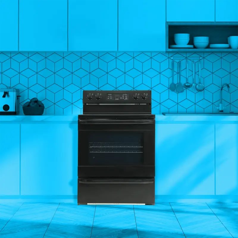 30'' 4 Heating Elements 5.2 cu. ft. Electric Range EER34MSCB
