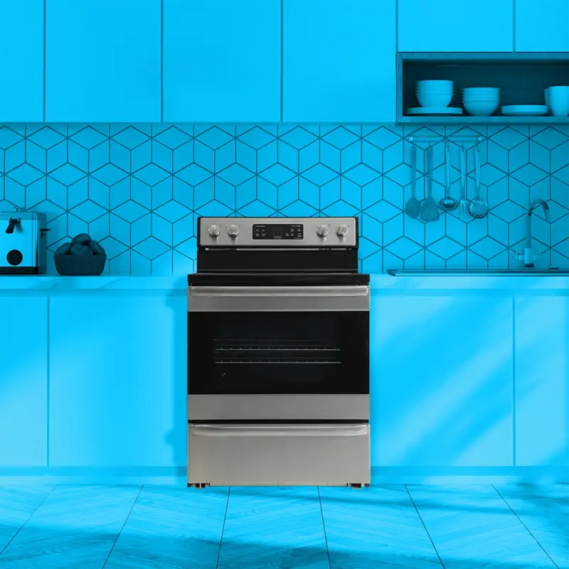 30'' 4 Heating Elements 5.2 cu. ft. Electric Range EER34MSCS