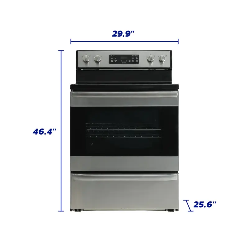 30'' 4 Heating Elements 5.2 cu. ft. Electric Range EER34MSCS