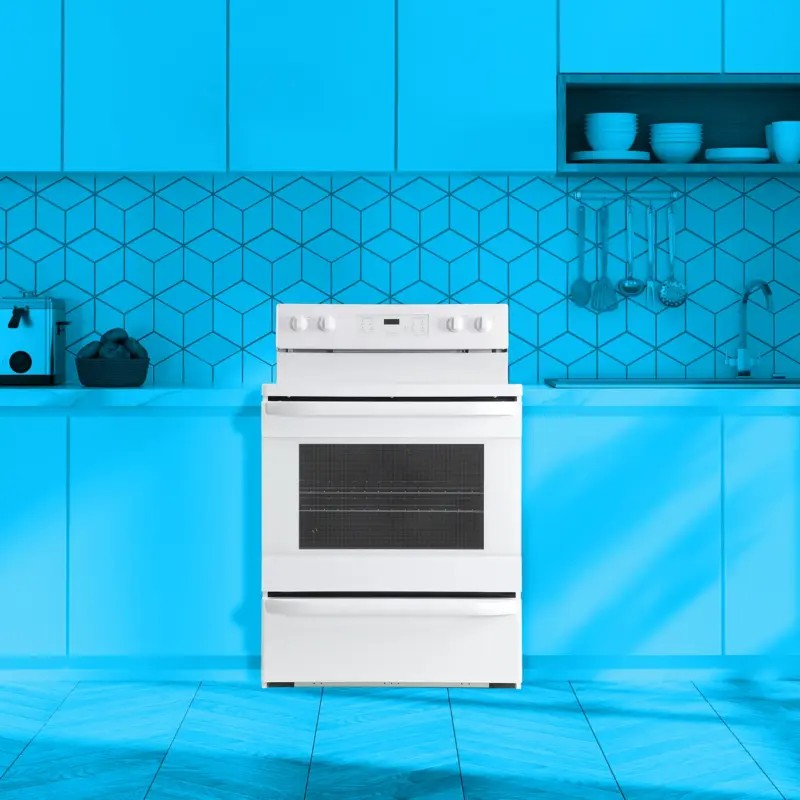 30'' 4 Heating Elements 5.2 cu. ft. Electric Range EER34MSCW