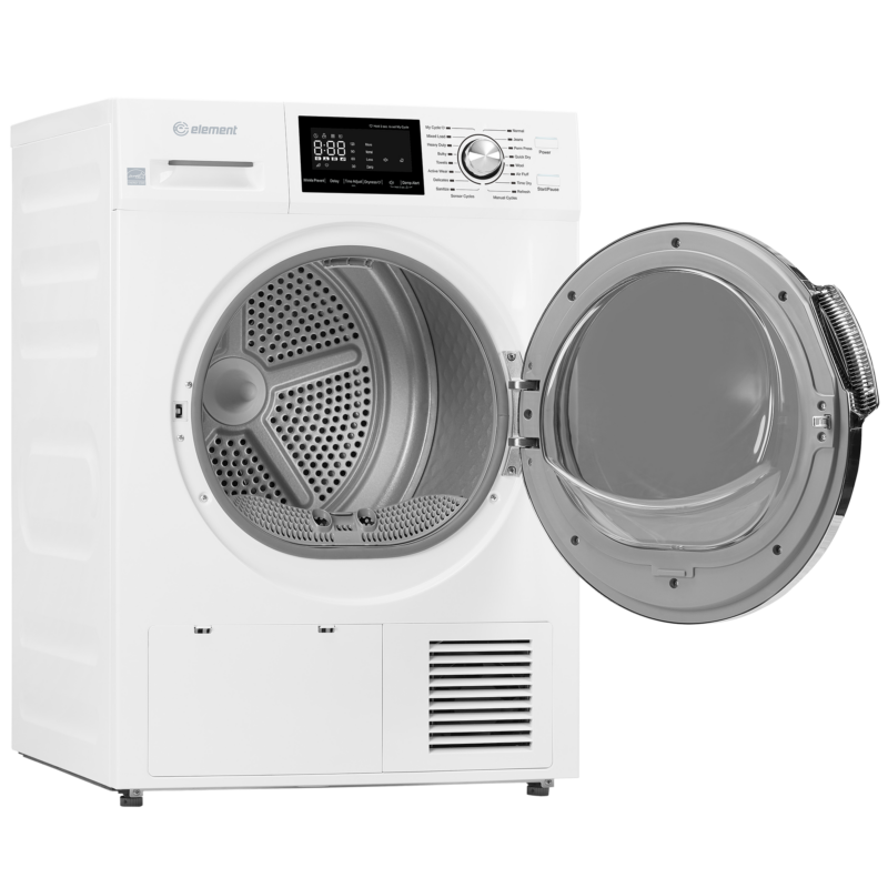 Element 24-inch 4.4 cu. ft. Heat Pump Dryer – White, ENERGY STAR (EFD4424EBW) EFD4424EBW