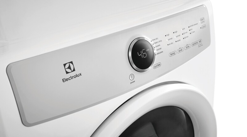 Front Load Gas Dryer with 5 cycles - 8.0 Cu. Ft. EFDG317TIW