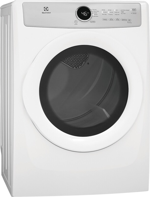 Front Load Gas Dryer with 5 cycles - 8.0 Cu. Ft. EFDG317TIW