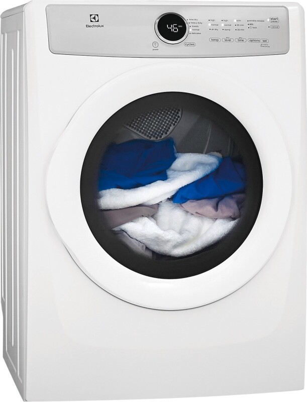 Front Load Gas Dryer with 5 cycles - 8.0 Cu. Ft. EFDG317TIW