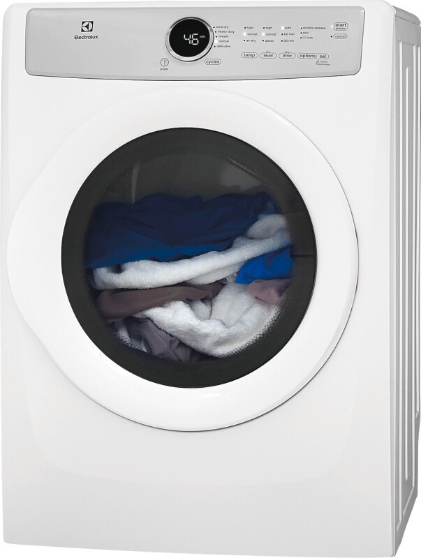 Front Load Gas Dryer with 5 cycles - 8.0 Cu. Ft. EFDG317TIW