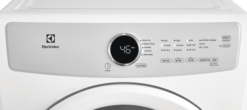 Front Load Gas Dryer with 5 cycles - 8.0 Cu. Ft. EFDG317TIW