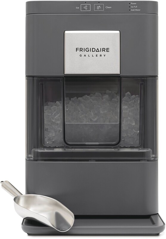 44-lb Touchscreen Countertop Nugget Ice Maker with Self-Clean - Black EFIC255BLACK