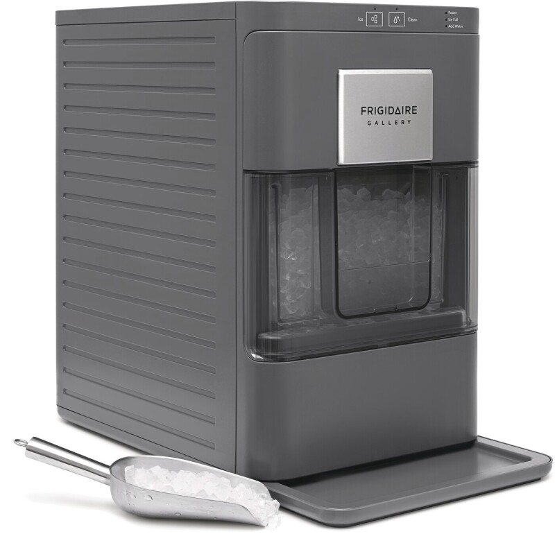 44-lb Touchscreen Countertop Nugget Ice Maker with Self-Clean - Black EFIC255BLACK